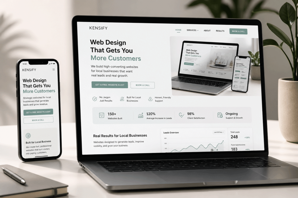 building websites for local businesses